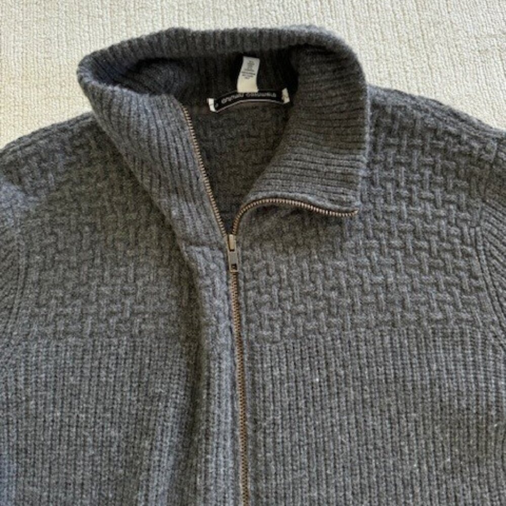 Autumn Cashmere Zip up sweater Medium